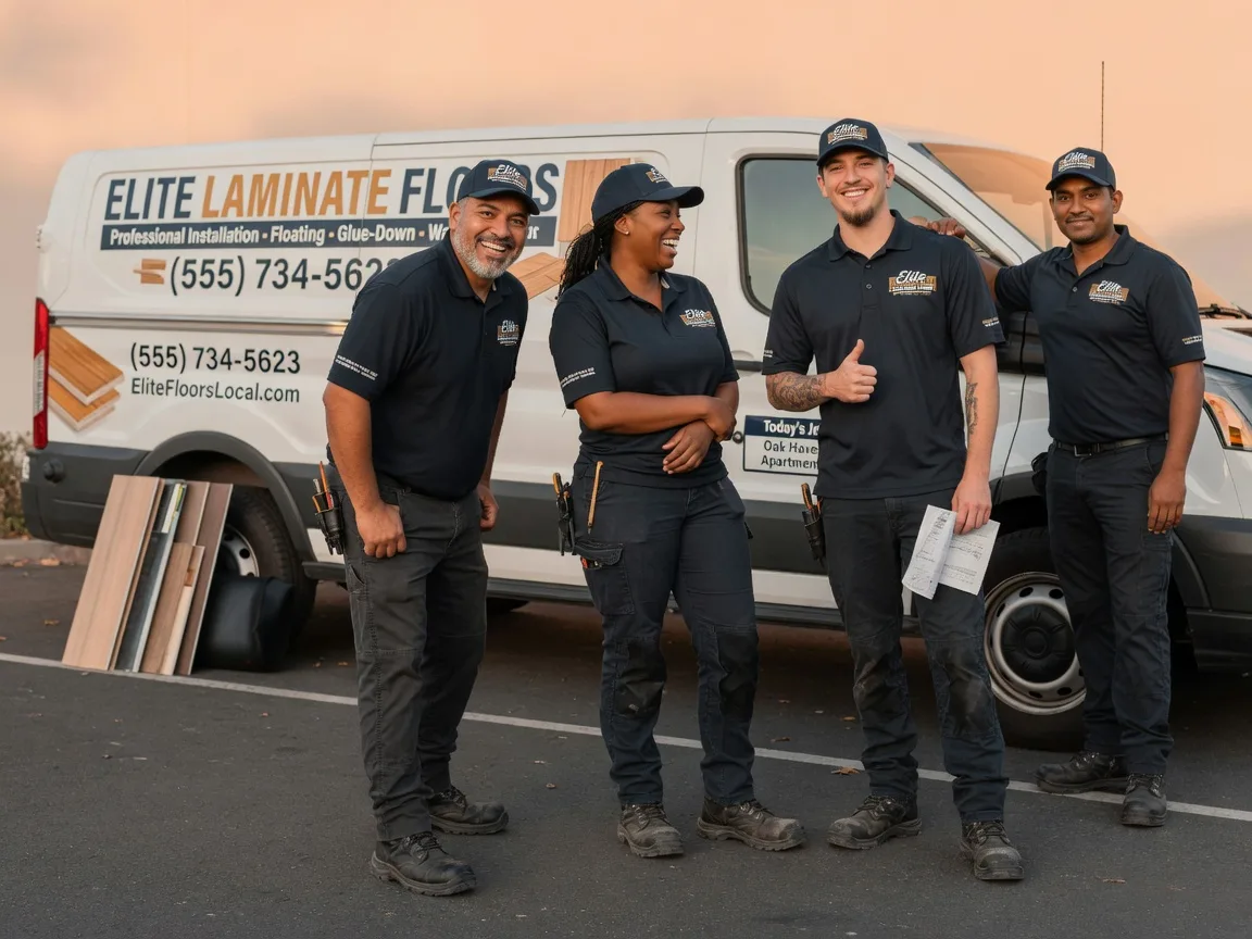 Laminate flooring installation company in Clutier, IA